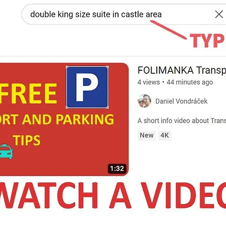 Double King Size Sunny In Castle Area פראג